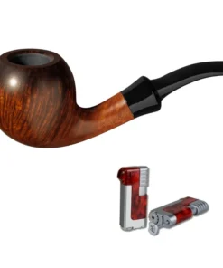 Vauen Pfeife Vintage 1077 + Necuma Pfeifenfeuerzeug