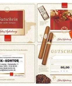 Geschenkgutschein (5) zur Einlösung im Onlineshop über 80 €