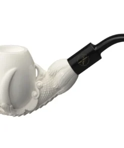 Blockmeerschaum-Pfeife KRALLE glatt