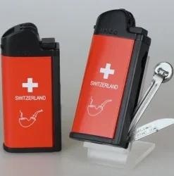 IMCO Pfeifenfeuerzeug Schweiz Chic 4 Pipe Flint Pfeifenbesteck Switzerland