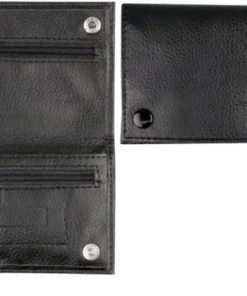 Feinschnittbeutel,Tabaktasche, Tabakbeutel, schwarze Drehertasche