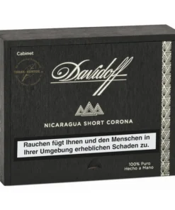 Davidoff Nicaragua Short Corona 14er Holzkiste
