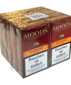 Dannemann Moods Sunshine Filter (Gebinde 10 x 10er)
