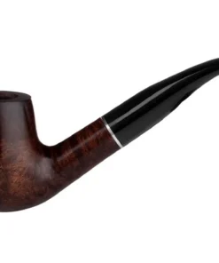 Angelo Pfeife mit Ring Bent, mittelbraun gebogen