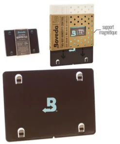 Boveda Montageplatte Halterung Metall für 320 Gramm Befeuchter Pouch