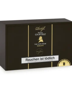 Davidoff Winston Churchill LATE HOUR Robustos 20er Holzkiste