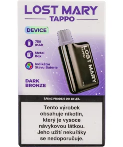 E-Zigarette Lost Mary TAPPO Metal – baterie 750 mAh – Dark Bronze