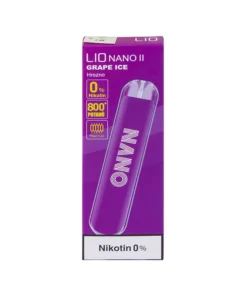 LIO NANO II. 0% Grape Ice