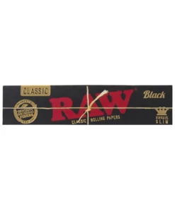 RAW Papírky BLACK Kingsize Slim