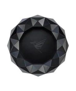 Colibri Zigarrenascher Metall Rund „Quasar“ Schwarz
