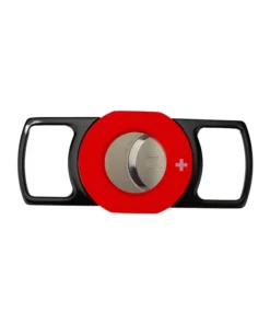 Zigarren-Abschneider „Schweiz“ schwarz/rot 26mm