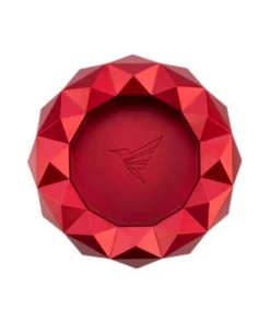 Colibri Zigarrenascher Metall Rund „Quasar“ Rot