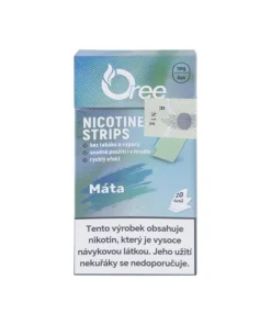 OREE Nicotine strips Minze 1mg
