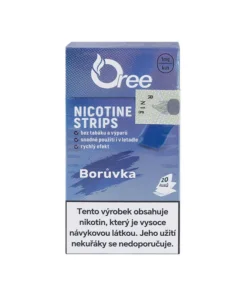 OREE Nicotine strips Blueberry 1mg