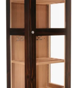 Humidorschrank CENTURY CABINET Makassar Ebenholz