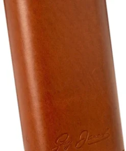 Lederetui Guy Janot 2er, Cognac