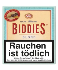 Biddies 20er Cigarillos Blond