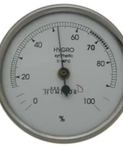 Haarhygrometer Chrom (67mm)