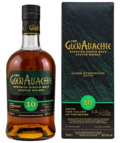 The GlenAllachie Whisky 10 y.o. Cask Strength Batch 9
