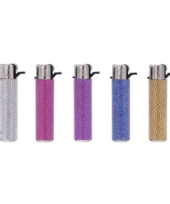 Feuerzeug Prof. Round Glitter