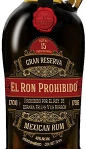 El Ron Prohibido Rum Solera 15 y.o.