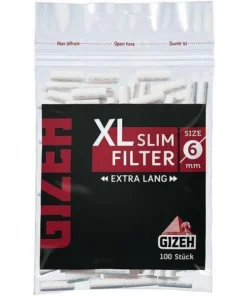Gizeh Black XL Slim Filter 20St.