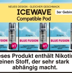 Ice Wave Blue Fusion