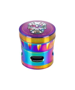 ZORR Grinder Skull/Leaf Design 43mm -4 Teil.