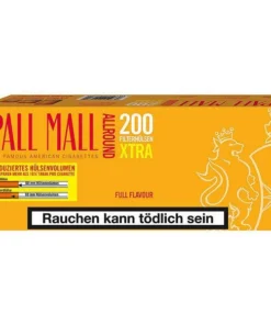Pall Mall Allr. Full Flavor Extra Hülsen Gelb