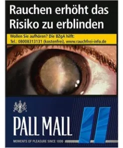 Pall Mall Blau 8,00€