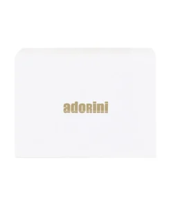 Adorini genuine leather cigar case black 3-5 cigars wooden