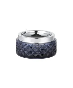 Kippascher Rauchglas grau/chrom