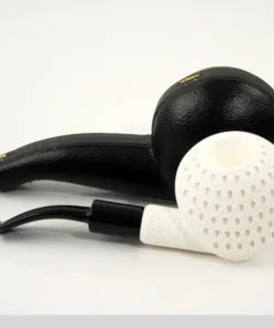 MeerschaumPfeife 35 Baret gitter-graviert