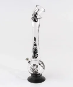 Bong Acryl transparent „Skorpion“ Höhe 39cm
