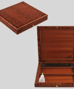 Davidoff Humidor Leder braun 90825
