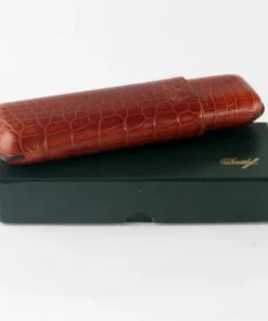 Davidoff Zigarrenetui Leder braun DC-2 90305