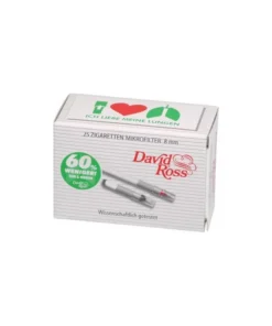 DAVID ROSS Zigarettenfilter-Aufsatz 8mm 25er
