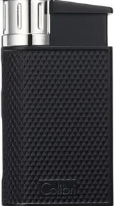 COLIBRI „Evo“ schwarz/chrom Schrägflamme Laser
