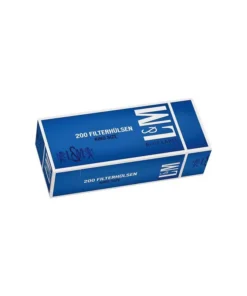 L&M Filterhülsen Blue Label 200 Stück Packung