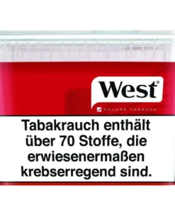 West Red Tabak 115g Box