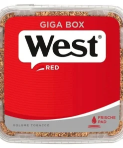 West Red Tabak 170g Box