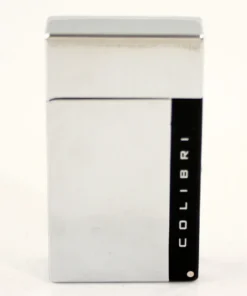 Feuerzeug Colibri Aspire silber Laser