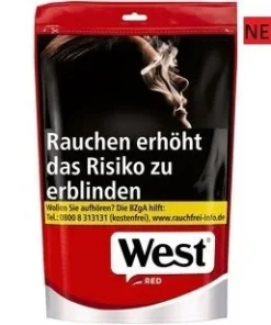 West Red Tabak 195g Tüte
