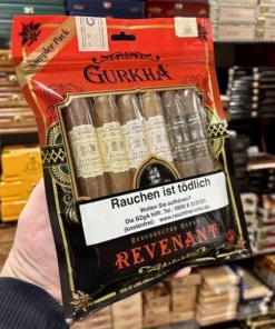 Gurkha – Sampler – Humipack Baggie – Fresh Pack – Revenant – Dominikanische Republik – Red / Black