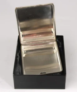 925er Etui für 18 Zigaretten, zwei Klammern