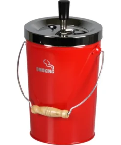 Schleuderascher Kübel rot 14cm