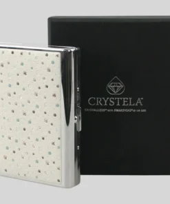 Etui Swarovski Crystal weiß 100mm/18er