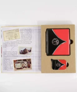 Zigaretten-Etui und Feuerzeug „VW“ im Geschenkset