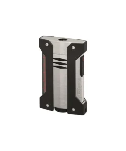 St.Dupont Feuerzeug Defi Extreme Chrom Schwarz 021403