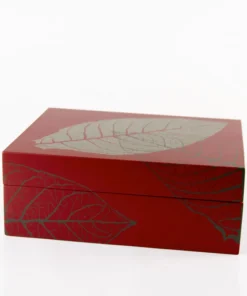 Zino Humidor SM graphic leaf blue